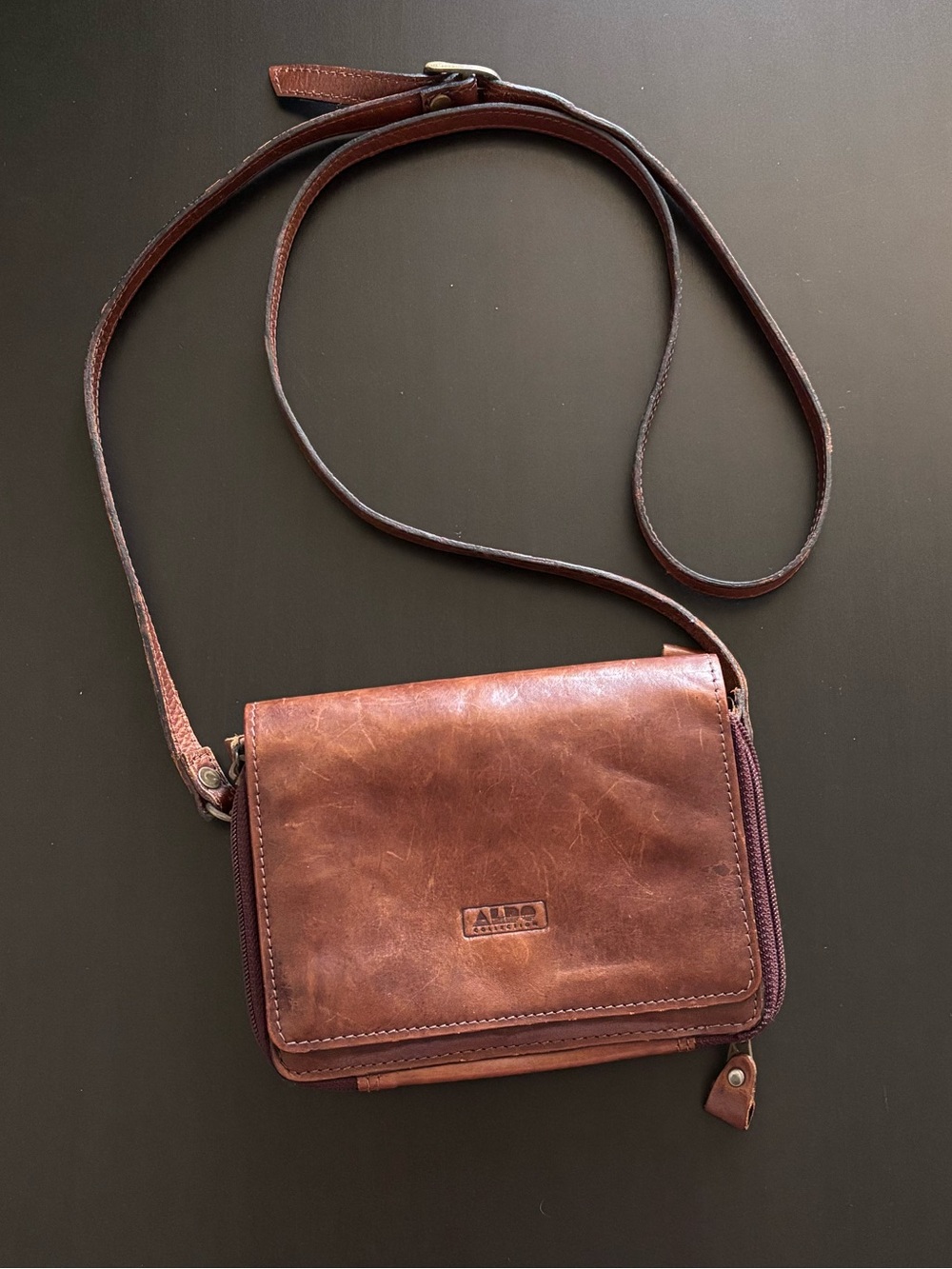 Aldo Crossbody Bag in Brown